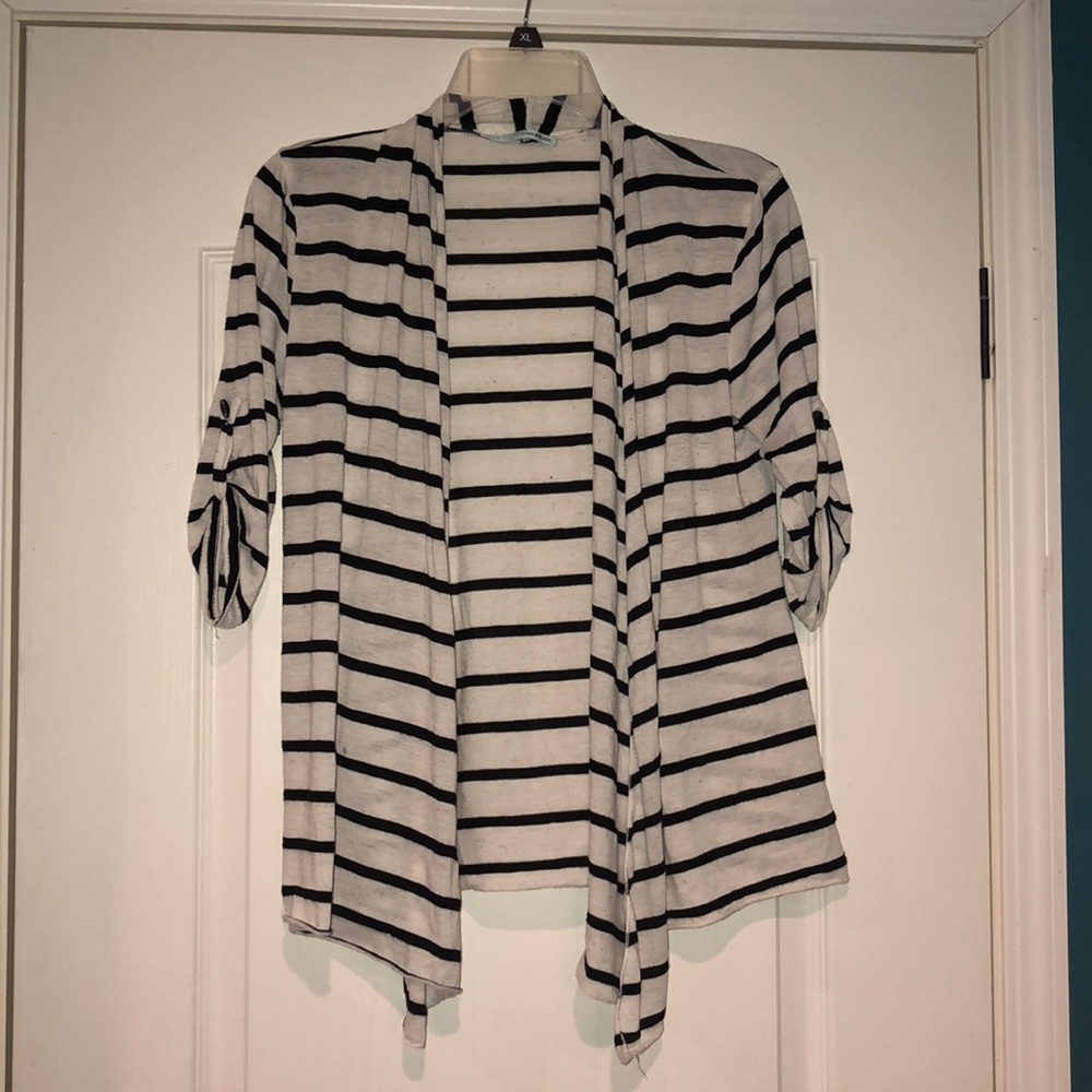 Maurice’s striped cardigan